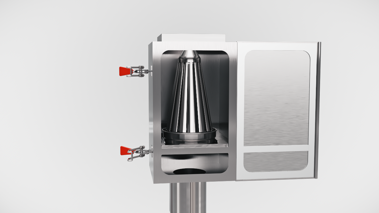 SavorX Monster SX-M Retractable Korean BBQ Exhaust Hood Set - Jabara 자바라