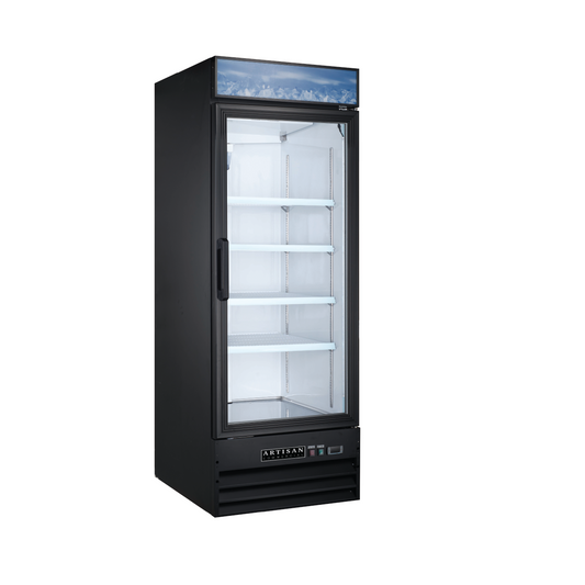 Artisan AR-GDM-23R 28" Merchandising Swing Glass Door Refrigerator